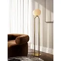 design for the people by Nordlux Floor lamp SHAPES, E27, brass