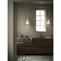 Pendant luminaire NONO 23,5, E27, white