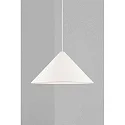 Pendant luminaire NONO 49, E27, white