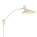 design for the people by Nordlux wall luminaire DARCI swivelling, rotatable E14 IP20, sand coloured 