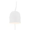 design for the people by Nordlux Wall luminaire ANGLE, GU10, white/grey