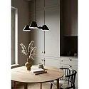 design for the people by Nordlux Pendant luminaire STAY, 3 flames, E27, black