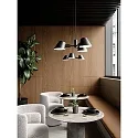design for the people by Nordlux Pendant luminaire STAY, 3 flames, E27, black
