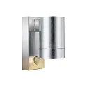 Nordlux outdoor wall luminaire TIN MAXI SENSOR with sensor GU10 IP54, galvanised dimmable