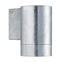 Nordlux outdoor wall luminaire TIN MAXI GU10 IP54, mat, galvanised 