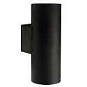 Außenwandleuchte TIN MAXI, IP54, Up/Down, 2x GU10 max. 35W, Schwarz