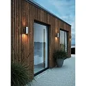 Nordlux outdoor wall luminaire TIN MAXI DOUBLE GU10 IP54, mat, galvanised 