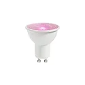 LED lamp SMART SPOT tunable white, RGBW, Bluetooth controllable PAR16 clear GU10 4,7W 11-380lm RGB + 2200-6500K 100° CRI 80 