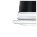Nordlux downlight UMBERTO GU10 IP44, white matt dimmable
