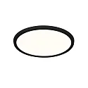 Nordlux LED Bad-Deckenleuchte OJA 29 CCT, IP54, 15W 3000/4000K (DIP) 1700lm 120°, schwarz