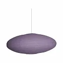 Leuchtenschirm für  Pendelleuchte VILLO, Ø60 x H25cm, Reispapier, lila