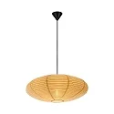 Nordlux Leuchtenschirm für  Pendelleuchte VILLO, Ø60 x H25cm, Reispapier, gelb