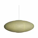 Leuchtenschirm für  Pendelleuchte VILLO, Ø60 x H25cm, Reispapier, gelb