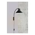 Nordlux Wandleuchte DIAL, E27, IP20, schwarz