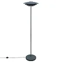 floor lamp BRETAGNE G9 IP20, grey, brushed brass 