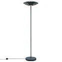 Nordlux floor lamp BRETAGNE G9 IP20, grey, brushed brass 