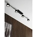 LED Spotschiene CLYDE, 4-flammig, IP20, schwarz