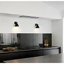 wall luminaire POP E27 IP20, black matt 