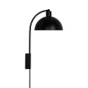 Nordlux wall luminaire ELLEN 20 E14 IP20, black matt dimmable