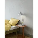 Nordlux Wandleuchte ELLEN 20, IP20, E14 (exkl.), mit Schnurschalter, Metall, Chrom poliert / Metall-Schirm
