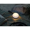 Nordlux LED-Design-Akkuleuchte BRING TO-GO 12, IP54, 1W 2700K 70lm, dimmbar 100% / 30%, Recycling-Kunststoff, schwarz / weiß