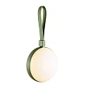 Nordlux Battery lamp BRING TO-GO 12 with sensor, with USB connection, with tape IP54, green, white dimmable
