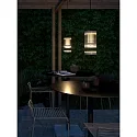 outdoor pendant luminaire COUPAR with diffuser E27 IP33, white matt dimmable
