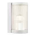 Outdoor Design-Wandleuchte COUPAR, IP54, E27, weiß
