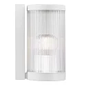 outdoor wall luminaire COUPAR with diffuser E27 IP54, white matt dimmable