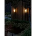 outdoor wall luminaire COUPAR with diffuser E27 IP54, white matt dimmable