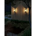 Nordlux Outdoor Design-Wandleuchte COUPAR, IP54, E27, schwarz