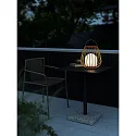 Nordlux Outdoor LED-Akku-Leuchte JIM TO-GO , IP54, Gitter-Schirm, 3W 2700K 300lm, 3-stufige MoodmakerTM Dimmung, USB, orange / opal