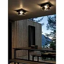 Nordlux outdoor ceiling luminaire GRIFFIN E27 IP44, smoky colour 