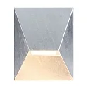 Nordlux outdoor wall luminaire PONTIO 15 GU10 IP54, mat, galvanised 