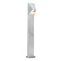 bollard lamp PONTIO GU10 IP54, mat, galvanised 