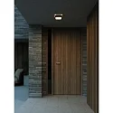Nordlux LED  Wandleuchte OLIVER SQUARE Outdoor, IP54, schwarz