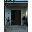 LED Wandleuchte OLIVER ROUND Outdoor, IP54, schwarz