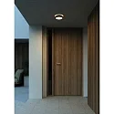 Nordlux LED Wandleuchte OLIVER ROUND Outdoor, IP54, schwarz
