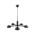 design for the people by Nordlux Pendelleuchte NOMI, E14, IP20, dimmbar, schwarz