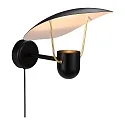 design for the people by Nordlux wall luminaire FABIOLA GU10 IP20, black 