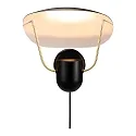 design for the people by Nordlux wall luminaire FABIOLA GU10 IP20, black 