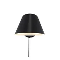 wall luminaire STAY SHORT E27 IP20, black 
