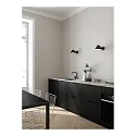 wall luminaire STAY SHORT E27 IP20, black 
