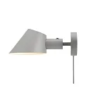 design for the people by Nordlux Wandleuchte STAY SHORT, E27, IP20, grau