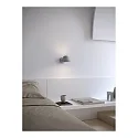 design for the people by Nordlux Wandleuchte STAY SHORT, E27, IP20, grau