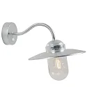 Outdoor Wall luminaire LUXEMBOURG, with sensor, E27, IP54, galvanized