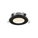 Nordlux LED Einbaustrahler LEONIS, 1er Set, 110°, 4,5W, 2700K, 345lm, IP65, schwarz