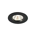 Nordlux LED Einbaustrahler FREMONT, 3er Set, 36°, 4,5W, 2700K, 345lm, IP65, dimmmbar, schwarz