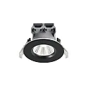 Nordlux LED Einbaustrahler FREMONT, 1er Set, 36°, 4,5W, 4000K, 380lm, IP65, dimmmbar, schwarz