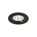Nordlux LED Einbaustrahler FREMONT, 1er Set, 36°, 4,5W, 4000K, 380lm, IP65, dimmmbar, schwarz